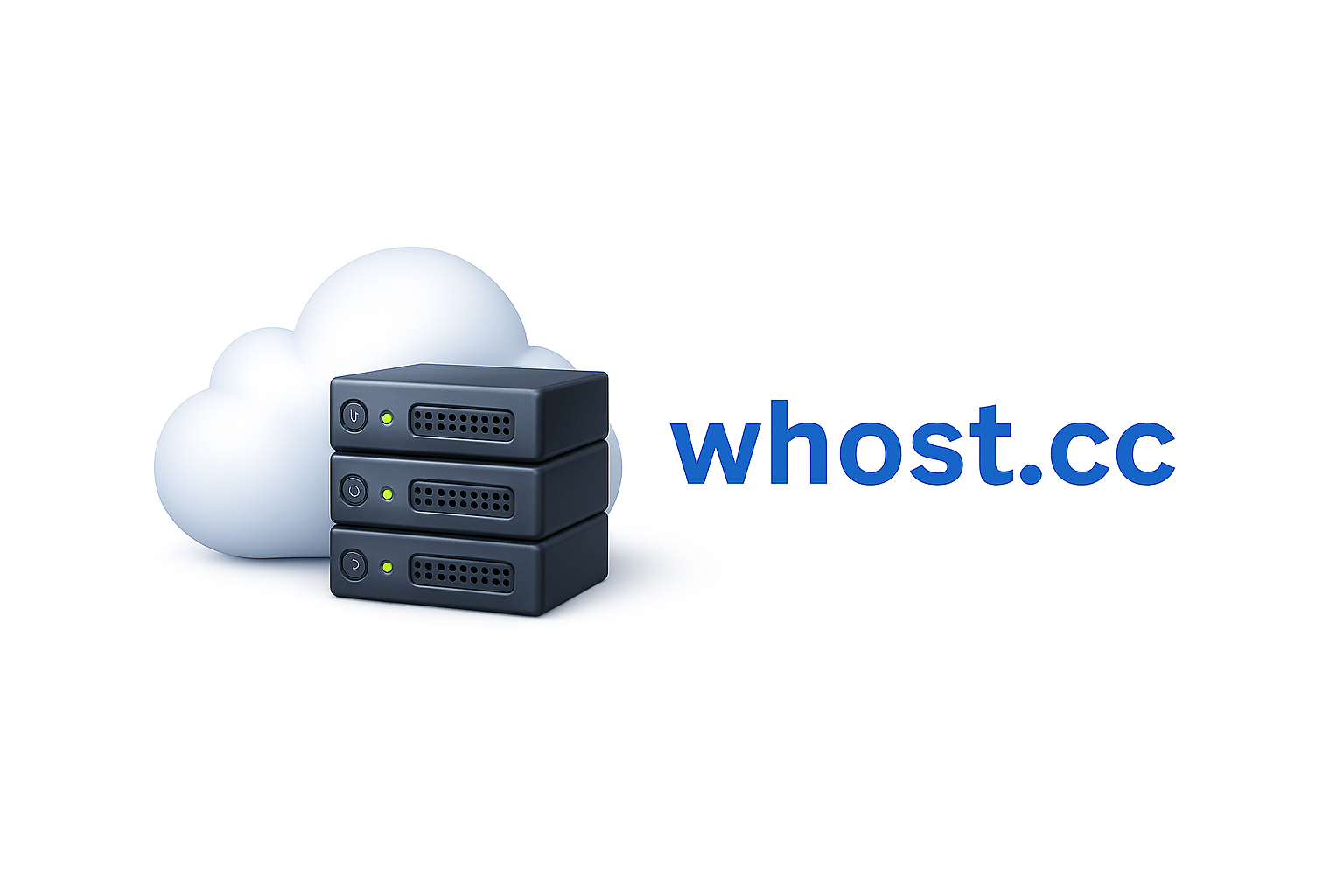 whost.cc Logo – Cloud, Hardware und Server